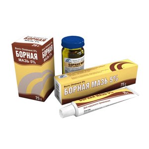 Борная мазь