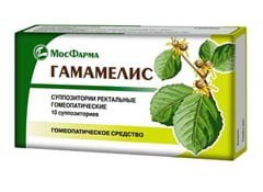 Свечи Гамамелис